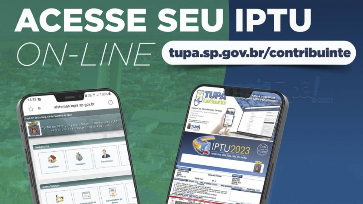 Iptu 2023 Já Está Disponível No Site Da Prefeitura De Tupã Mais Tupã 9370